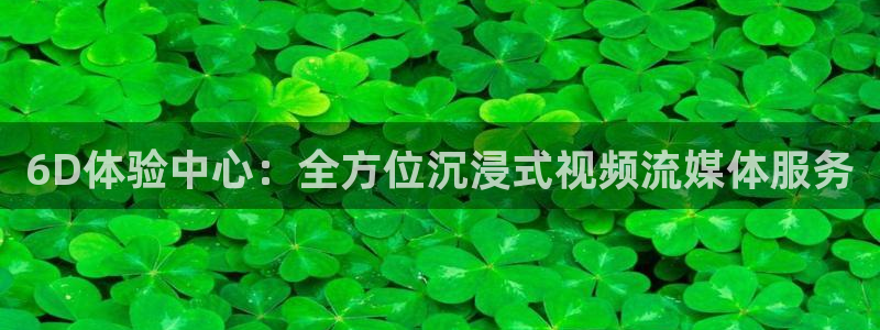 857体育在线直播：6D体验中心：全方位沉浸式视频流媒体服务